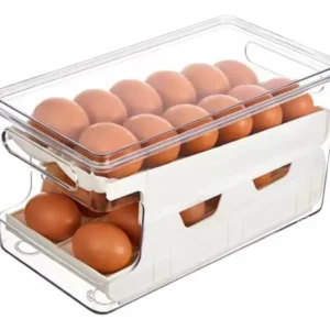 RECIPIENTE ORGANIZADOR HUEVERA 24 HUEVOS